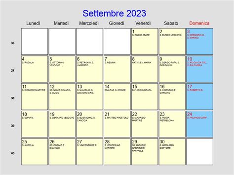 eventi italia settembre 2023